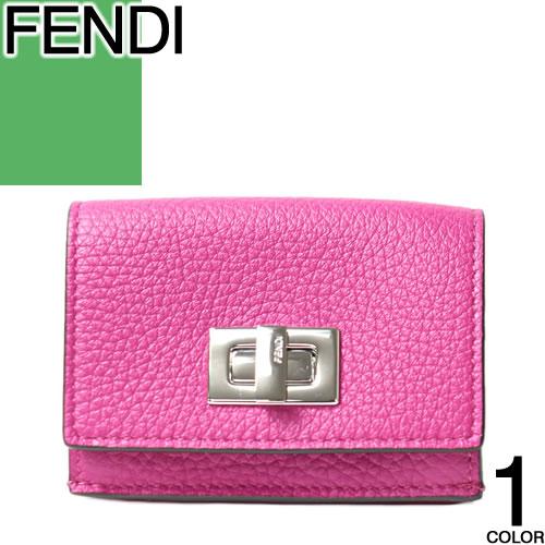 FENDI（フェンディ） 財布 三つ折り財布 ミニ財布 ピーカブー セレリア