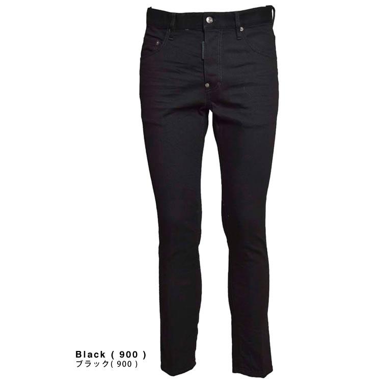 DSQUARED2（ディースクエアード） ジーンズ デニム メンズ ブラック