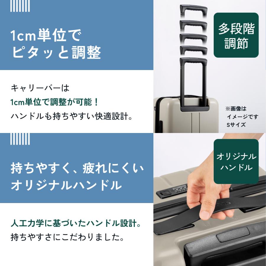 MAIMO 超軽量 スーツケース MAIMO COLOR YOU kei M サイズ 大容量 軽量