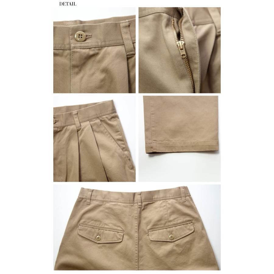 HAVE A GOOD DAY（ハブアグッドデイ） ワイドチノパンツ タックパンツ