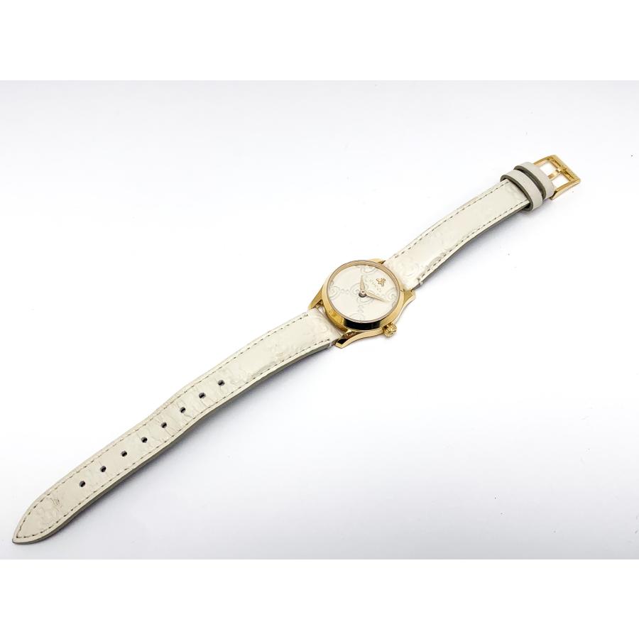 GUCCI グッチ G-TIMELESS Gタイムレス ウォッチ 27MM 126.5 白