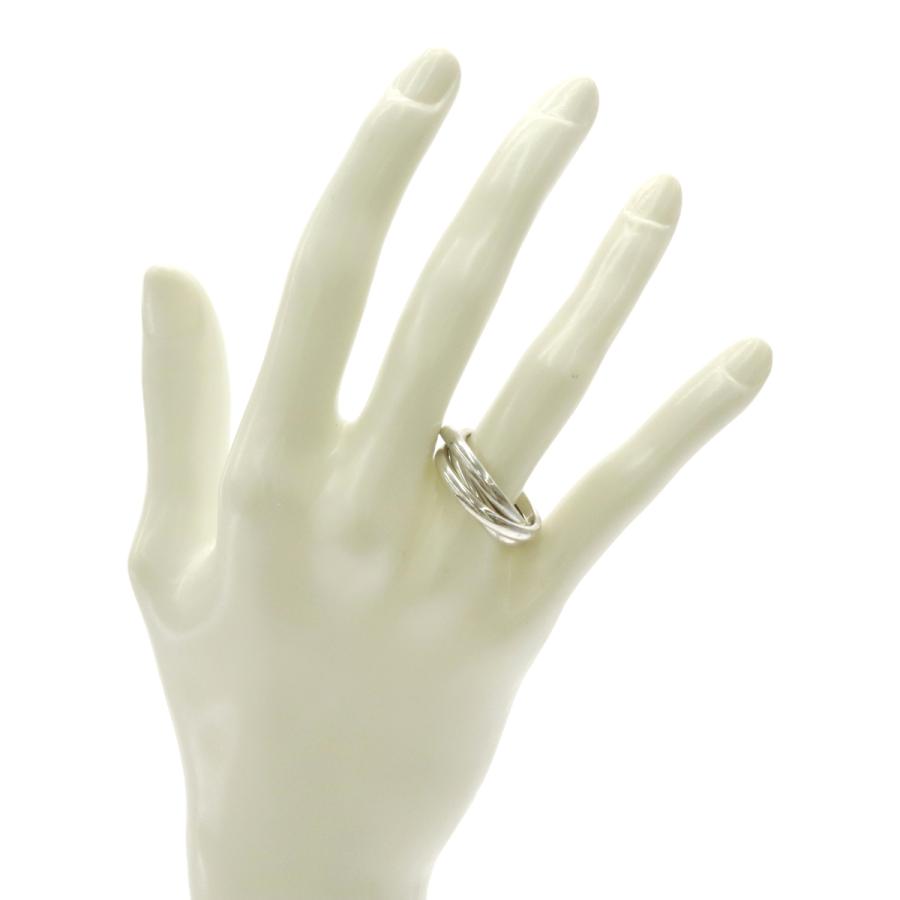 TIFFANY & CO. ティファニー 925 SILVER シルバー 3連 トリニティ