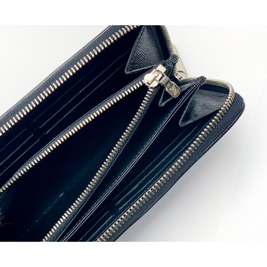 LOUIS VUITTON ルイヴィトン エピ ノワール シルバー金具 ジッピー