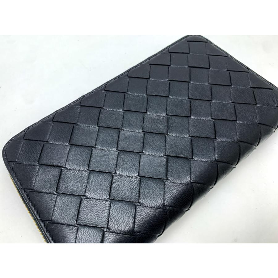 BOTTEGA VENETA ボッテガヴェネタ 黒 ブラック ゴールド金具 イントレ