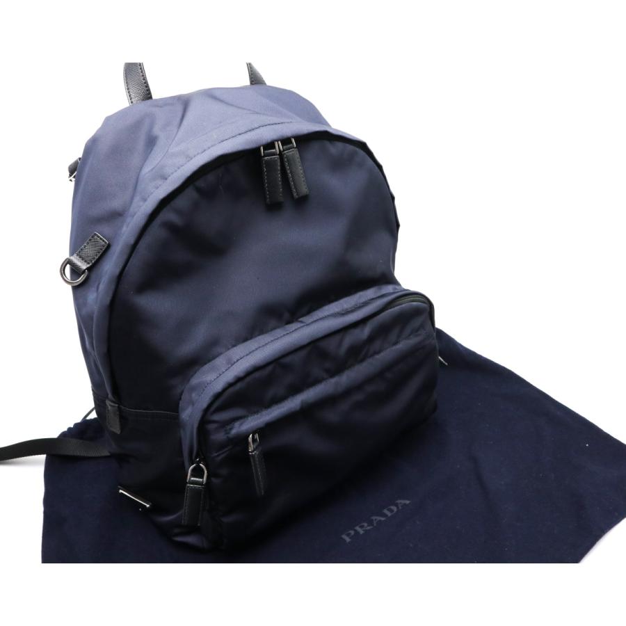 PRADA（プラダ） ナイロン TESSUTO MONTAGN BLEU リュックサック