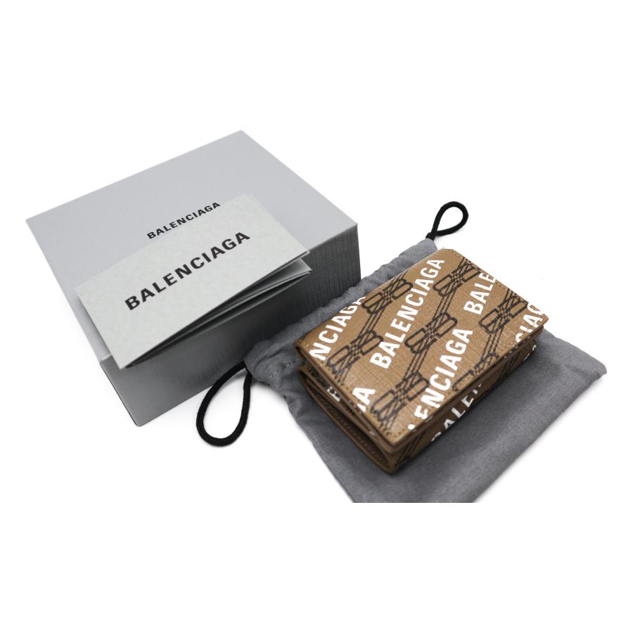 BALENCIAGA（バレンシアガ） BBモノグラム 3つ折り財布 キャッシュ