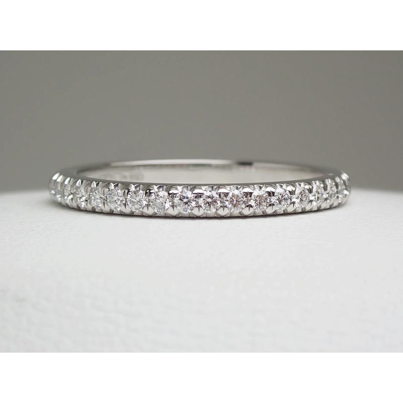 TIFFANY ティファニー PT950 ソレスト ダイヤモンド ハーフ エタニティ