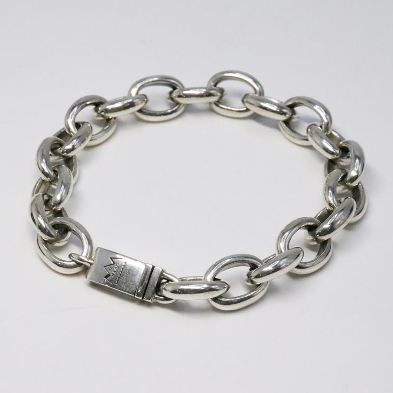 SAAD サード アメリカンチェーン ブレスレット シルバー925 BR-31-S