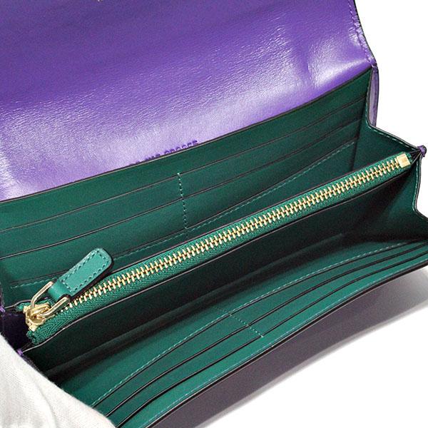 セルペンティ ブルガリ BVLGARI フォーエバー 二つ折り長財布 レザー