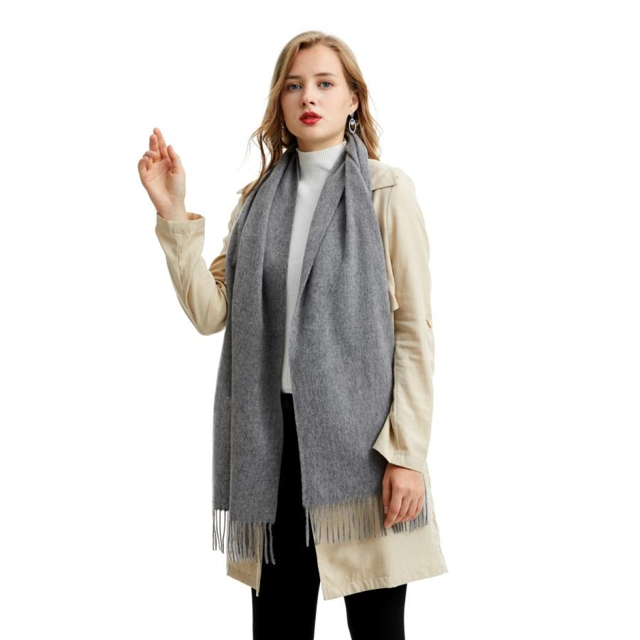 MARUYAMA マフラー 100%カシミヤスカーフ カシミヤマフラー 厚手130g