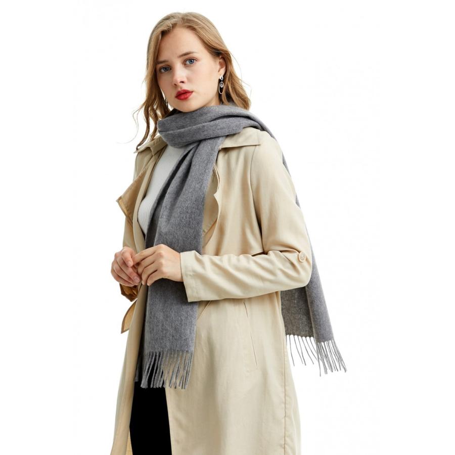 MARUYAMA マフラー 100%カシミヤスカーフ カシミヤマフラー 厚手130g