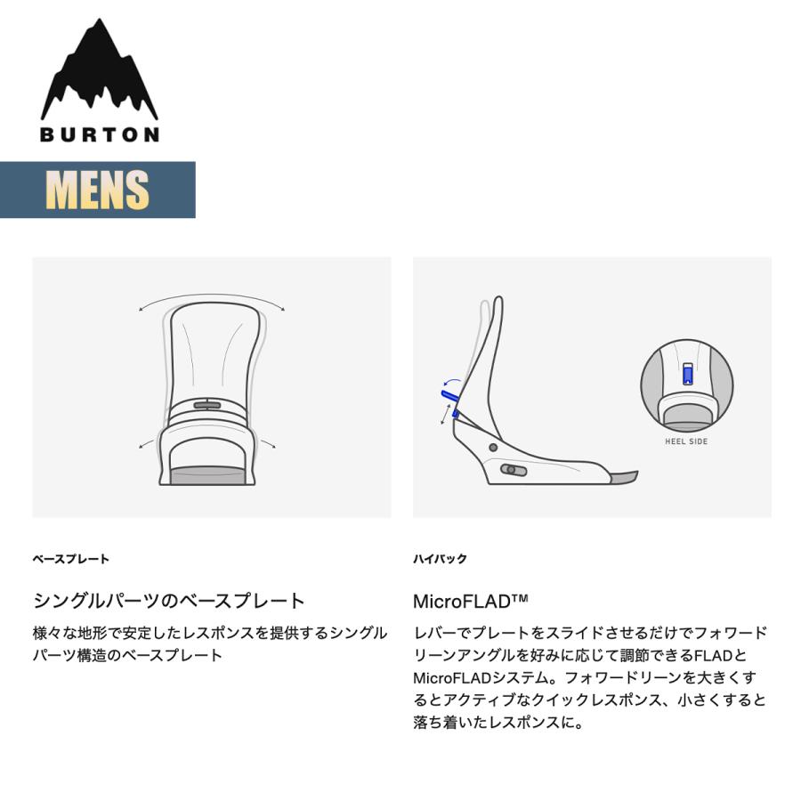 BURTON（バートン） ビンディング メンズ 25-26 Burton ジェネシス リ