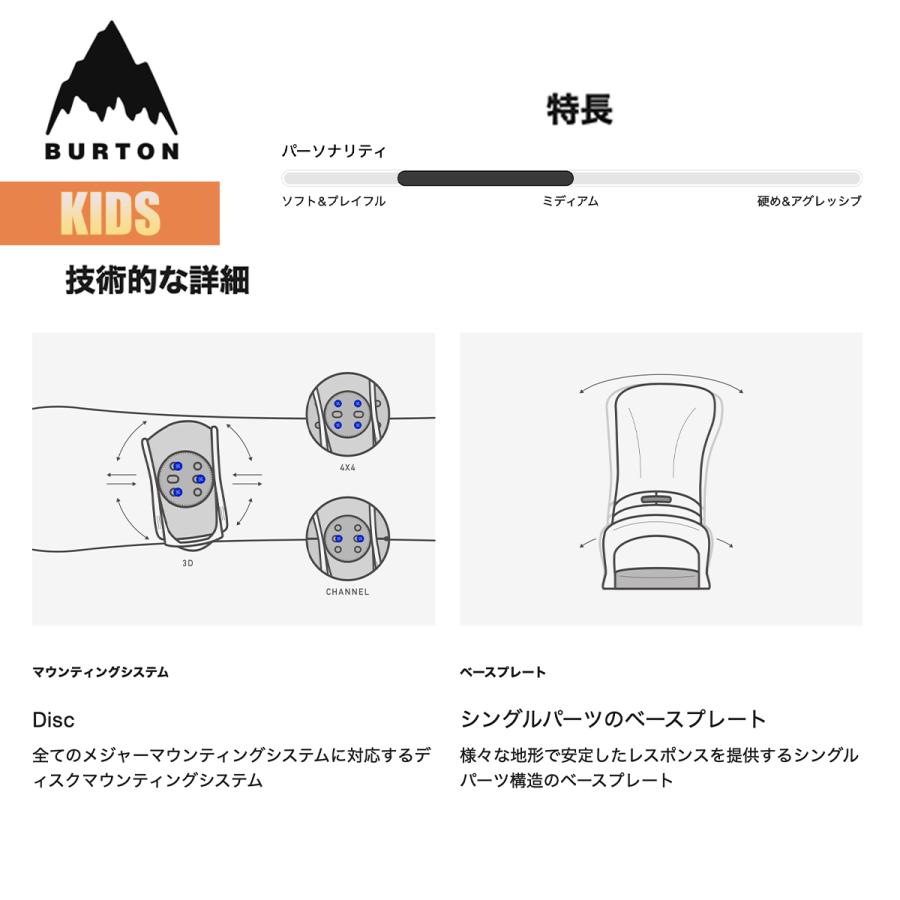 BURTON（バートン） ビンディング キッズ 25-26 Burton グロム