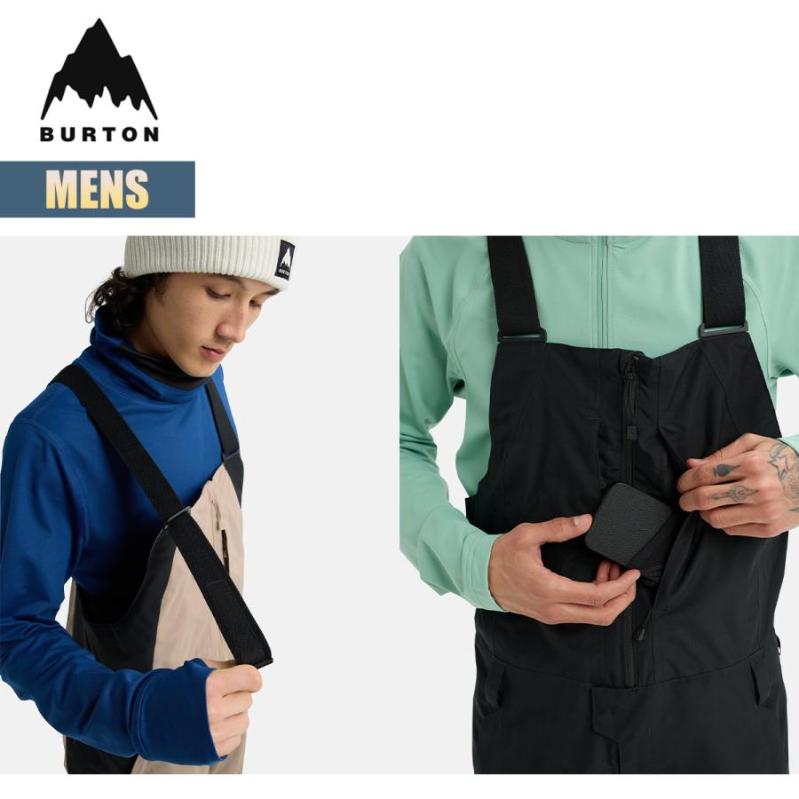 BURTON（バートン） スノーボードウェア メンズ ビブパンツ 25-26