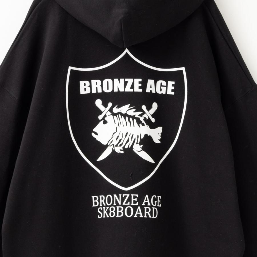 BRONZE AGE（ブロンズエイジ） 裏起毛 パーカー メンズ ビッグ