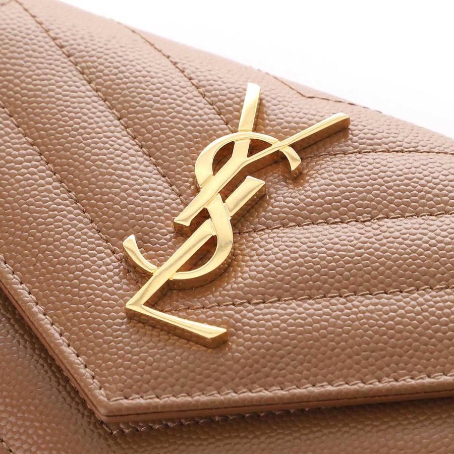SAINT LAURENT サンローラン 3つ折り財布 小銭入れ付き MONOGRAM