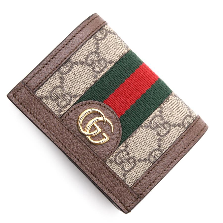 GUCCI（グッチ） カードケース OPHIDIA オフィディア ベージュ