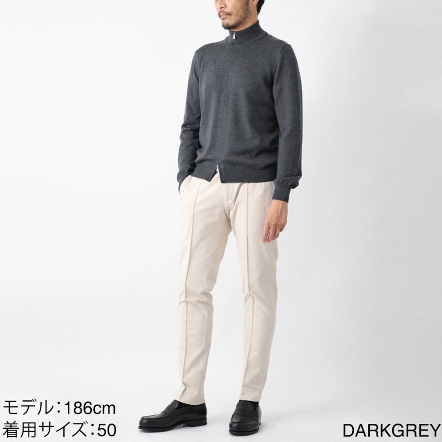 Gran Sasso（グランサッソ） ジップアップ カーディガン FULL ZIP