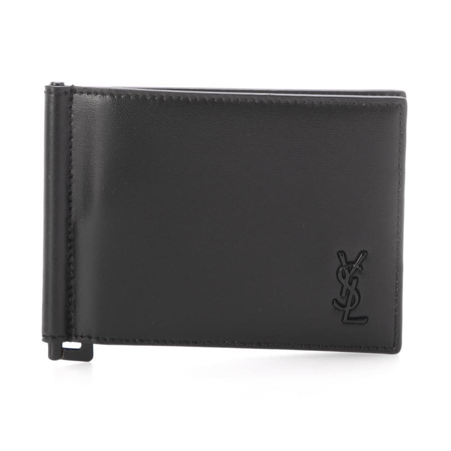 SAINT LAURENT サンローラン マネークリップ TINY MONOGRAM BILL CLIP