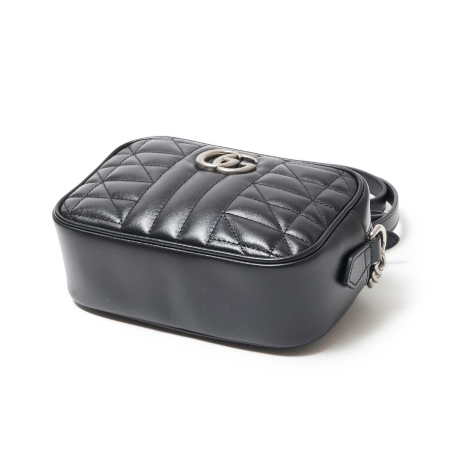 GUCCI（グッチ） ショルダーバッグ GG Marmont ブラック レディース