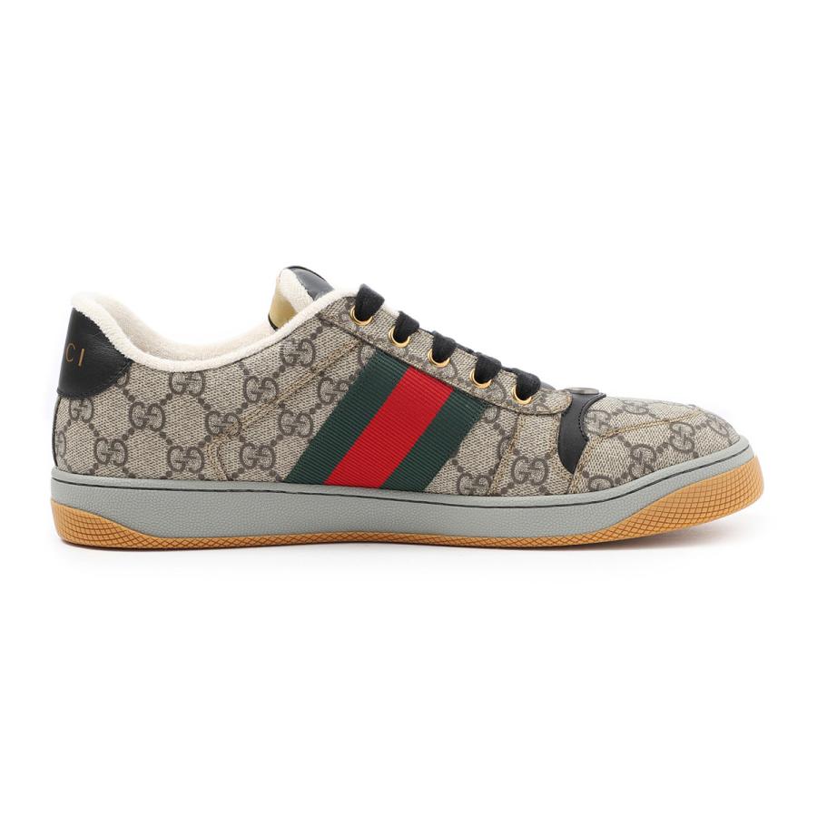 GUCCI（グッチ） スニーカー SCREENER 大きいサイズあり ブラウン