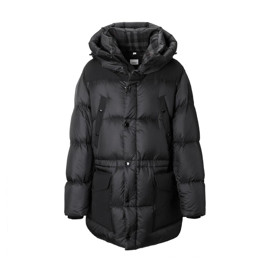 BURBERRY（バーバリー） ダウンコート LINDFORD ブラック メンズ