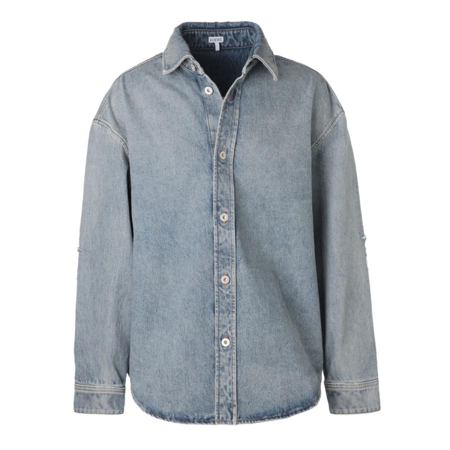 LOEWE（ロエベ） シャツジャケット ANAGRAM OVERSHIRT デニム