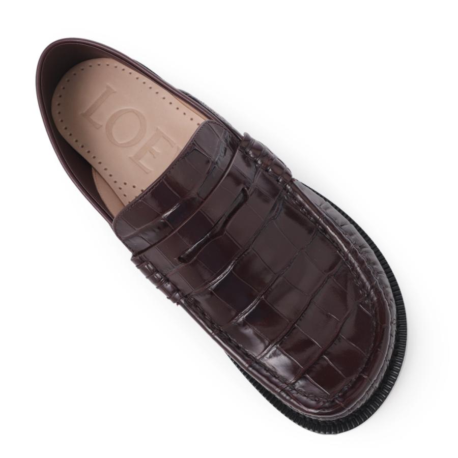 LOEWE（ロエベ） ローファー CAMPO LOAFER FLAP BACK 大きいサイズあり