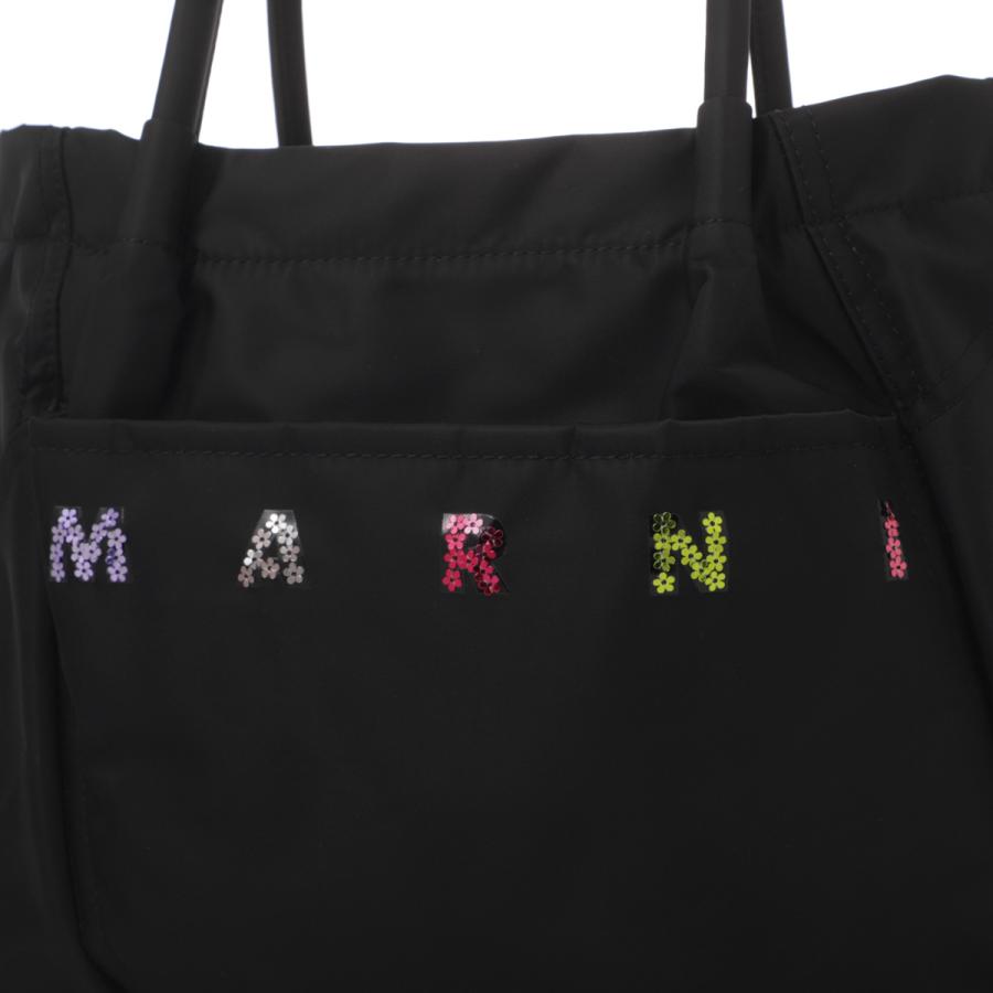 MARNI（マルニ） トートバッグ スパンコール ロゴ ハンドバッグ KIDS