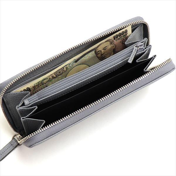 GG グッチ 長財布 レディース GUCCI Wallet ラウンドファスナー グレー