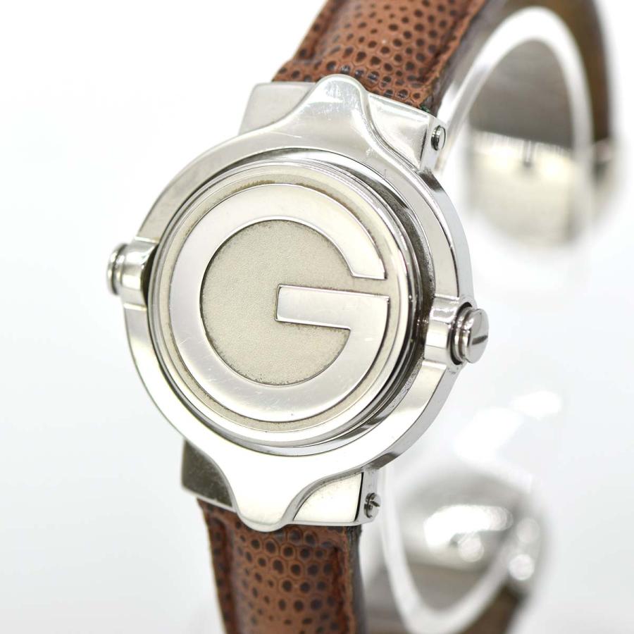 質屋 腕時計 バングル GUCCI グッチ ターンフェイス 6600L レディース