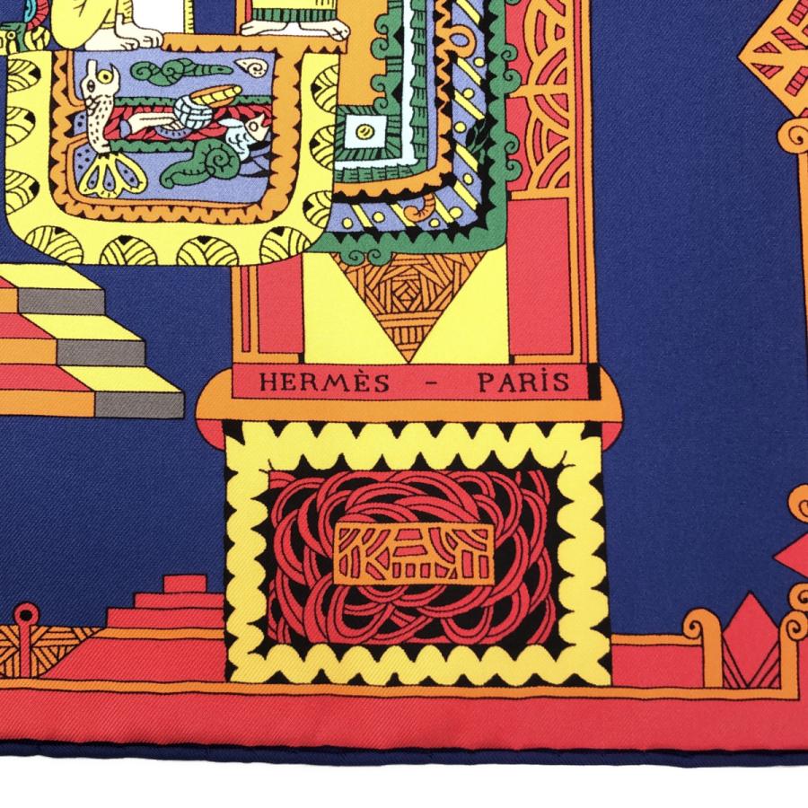 質屋 HERMES エルメス カレ90 ASTRES et SOLEILS 天体と太陽 シルク