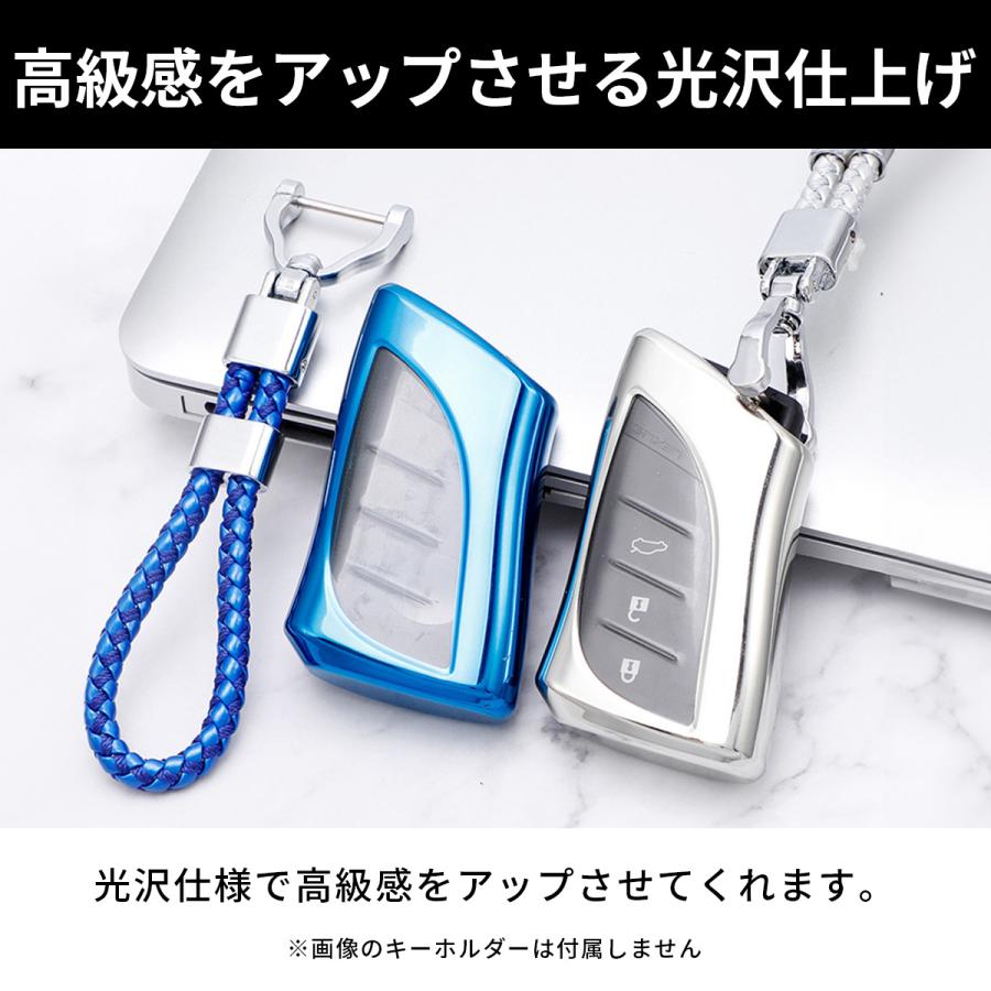スマート キー ケース キーホルダー セット レクサス LEXUS LX NX LC