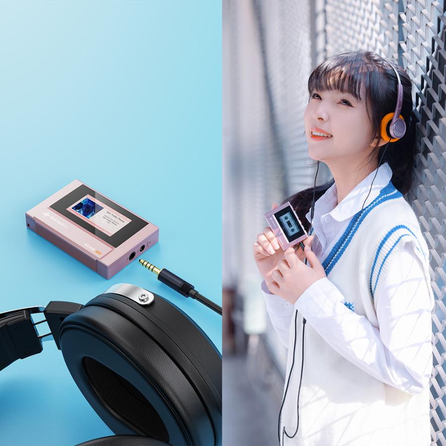 FIIO デジタルオーディオプレーヤー Snowsky ECHO MINI ピンク + 専用