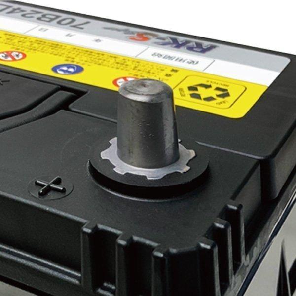 KBL RK-S Superバッテリー 70B24L（55B24L，65BD24L、互換） ※個人