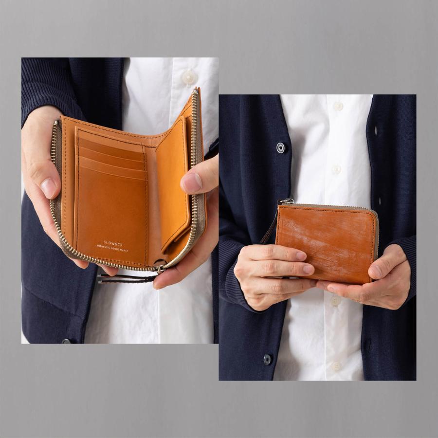 ブライドル 正規品W スロウ 財布 二つ折り ミニ財布 LZIP MIDDLE
