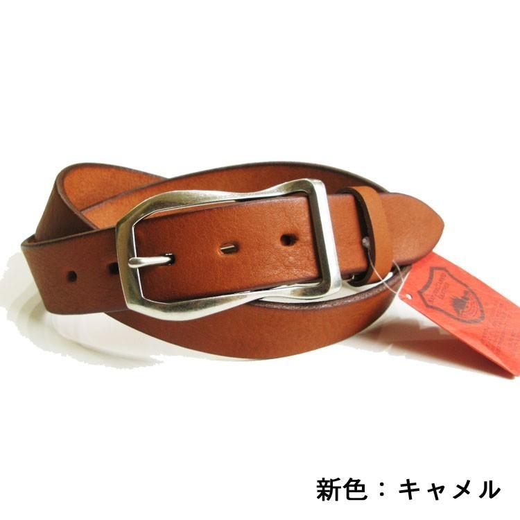 栃木レザーベルト 本革 メンズ 安心の日本製 お洒落バックル 3色展開