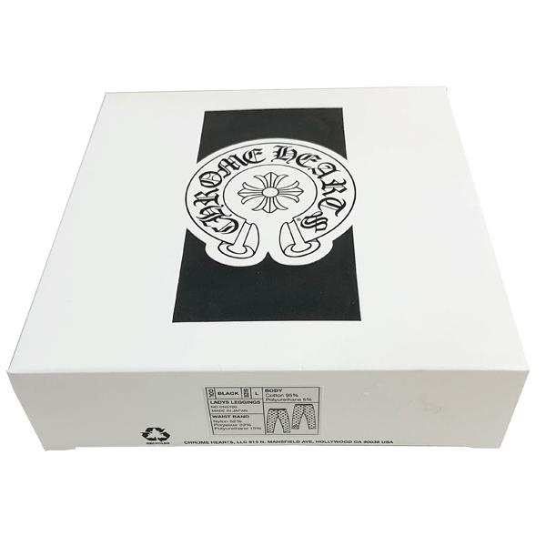 CHROME HEARTS（クロムハーツ） 新品 レギンス レディース ロゴ×黒 M