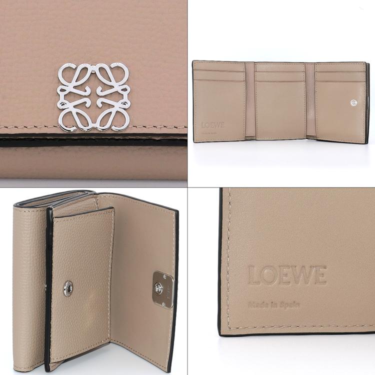 LOEWE（ロエベ） [ラッピング済] 財布 三つ折り コンパクト ジップ
