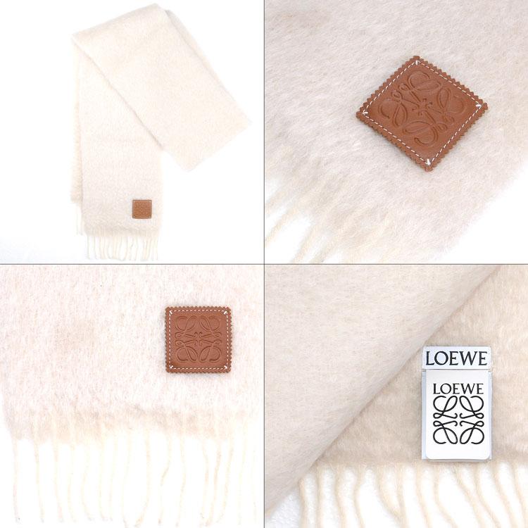 LOEWE（ロエベ） [正規ラッピング済] マフラー モヘア ウール シンプル