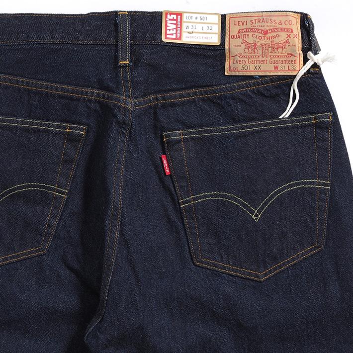 Levi's VINTAGE CLOTHING リーバイス 501xx 復刻 1955年モデル リンス