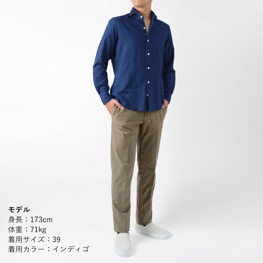 GIANNETTO（ジャンネット） 通年 デニムシャツ ヴィンチフィット