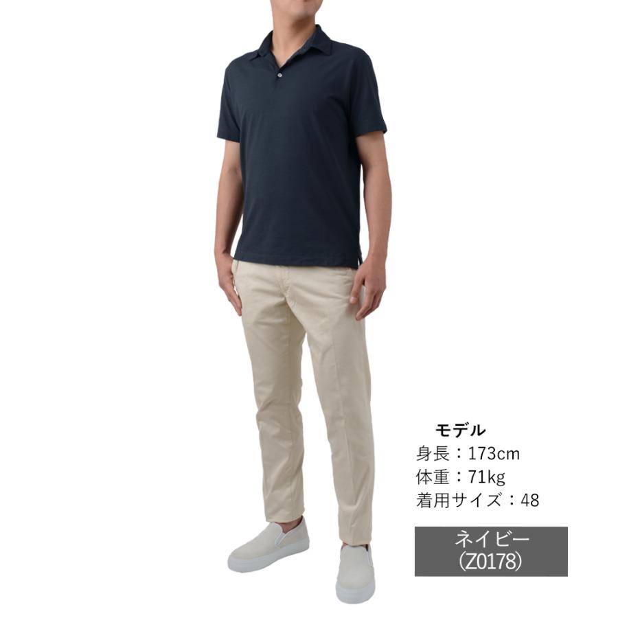 ZANONE（ザノーネ） 春夏 アイスコットン ポロシャツ 接触冷感素材