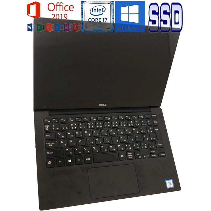 XPS 13 中古パソコン Dell 13-9360 Microsoft Office 2019 Core i7