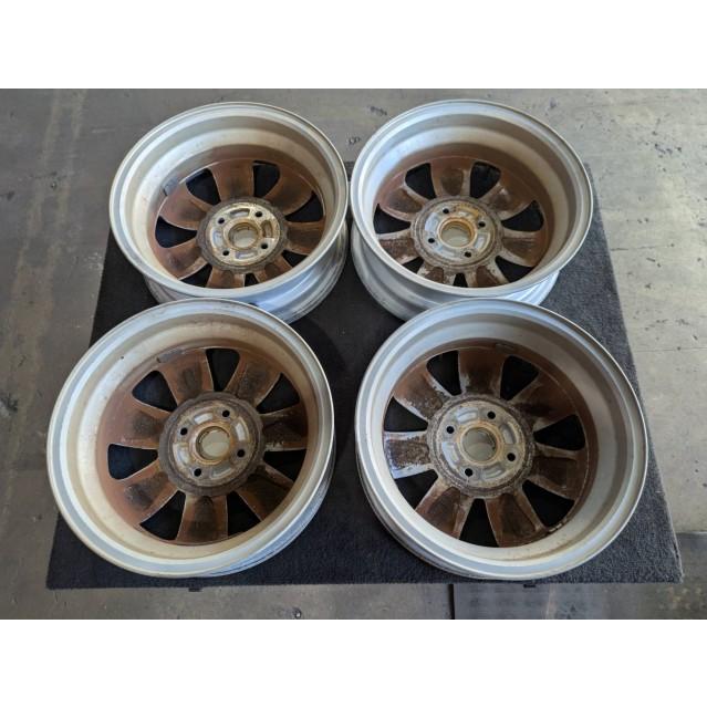 ラパン DBA-HE22S スズキ純正 アルミホイール 14インチ 4本セット 14