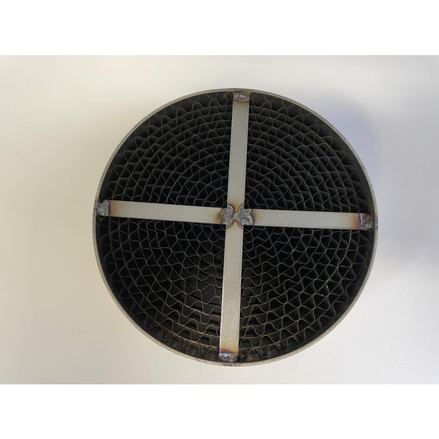 送料無料!! 競技用キャタライザー単品 100φ 全長50mm 50セル 汎用 触媒