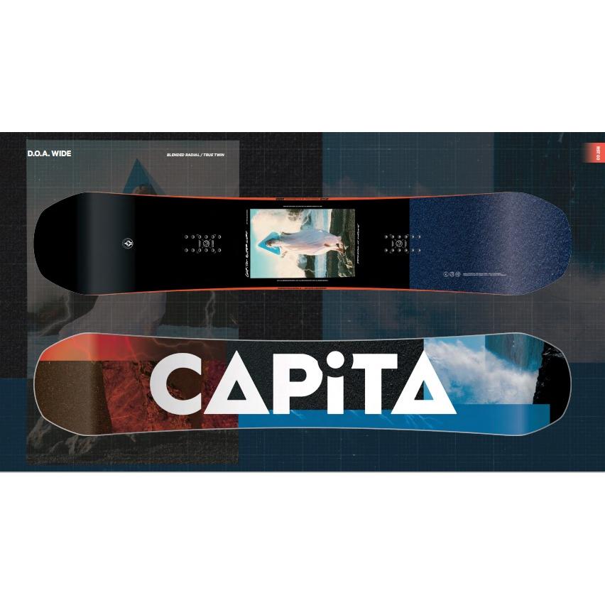 CAPiTA キャピタ 23-24 スノーボード D.O.A WIDE ディーオーエーワイド