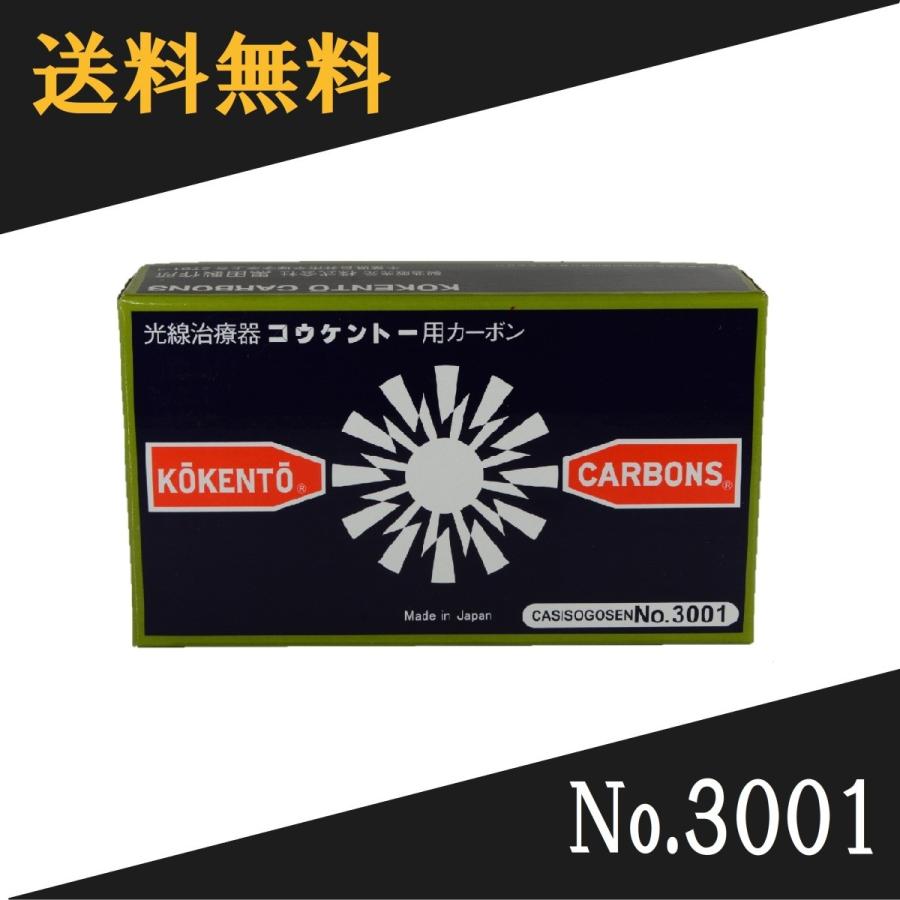 コウケントー 光線治療器用カーボン 3001番 50本入り : Noah's Ark 1号