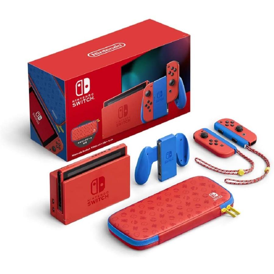 Nintendo Switch 『新品外箱傷みあり』Nintendo マリオレッド×ブルー