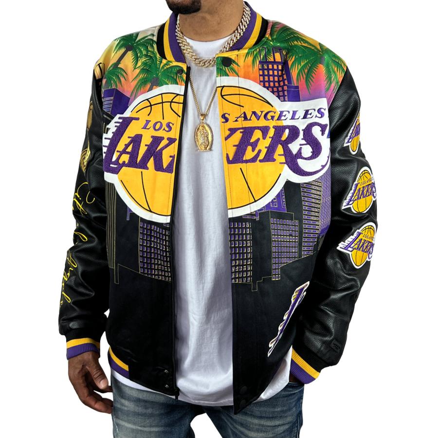 Prostandard Lakers ロサンゼルス レイカーズ ジャケット スタジャン